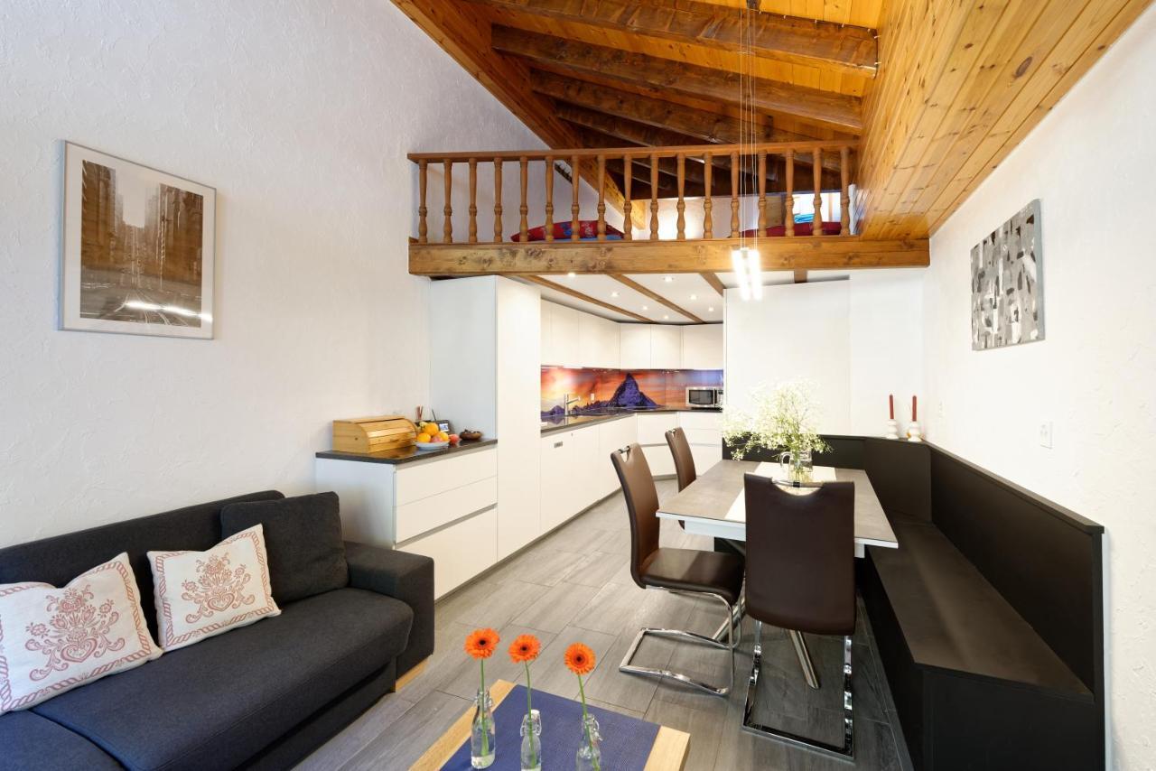 Appartement Au Centre De Церматт Экстерьер фото