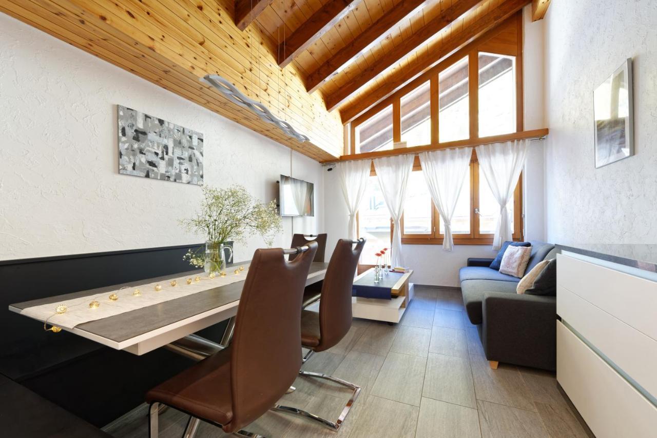 Appartement Au Centre De Церматт Экстерьер фото