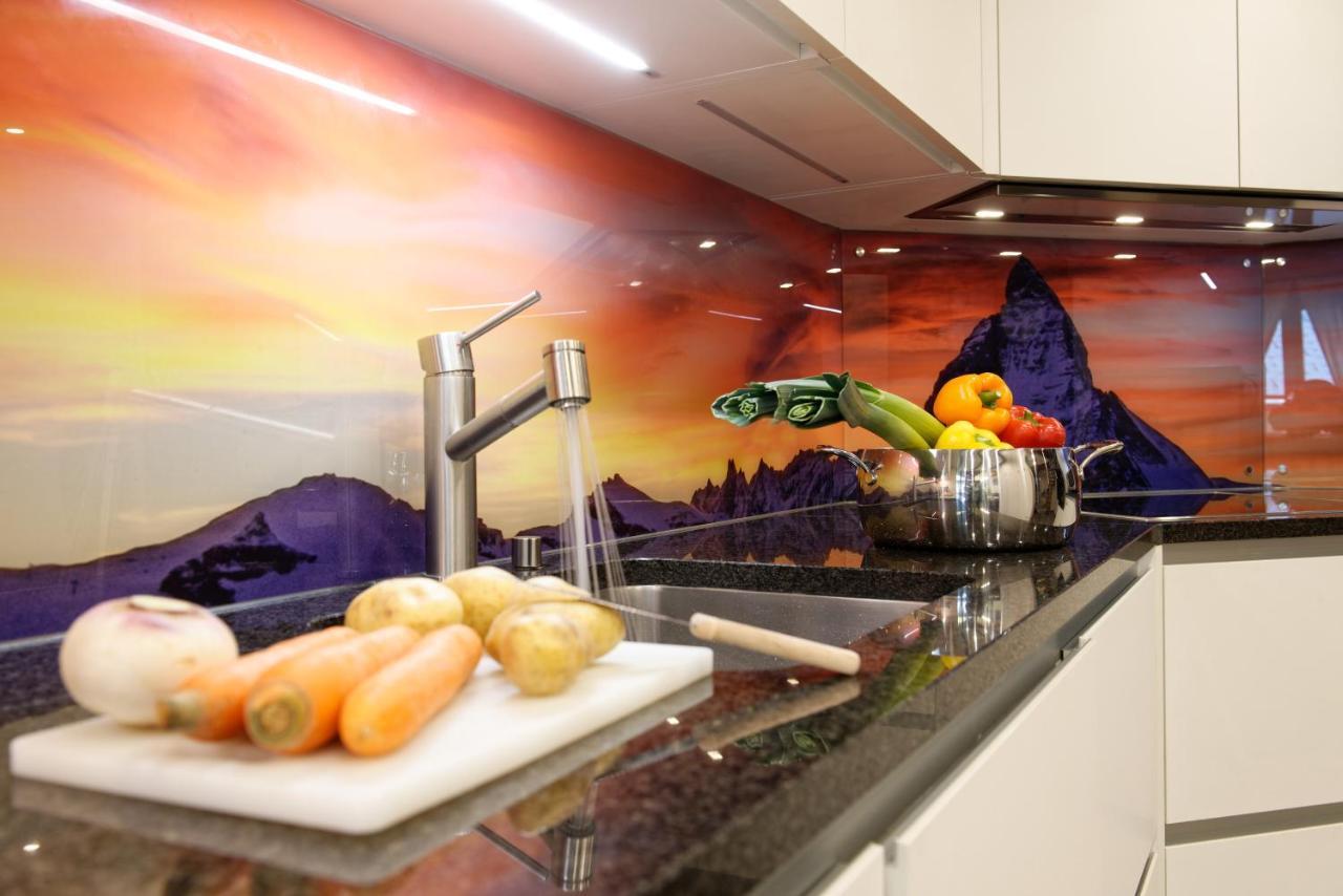 Appartement Au Centre De Церматт Экстерьер фото